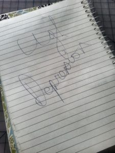 my depressed to-do list